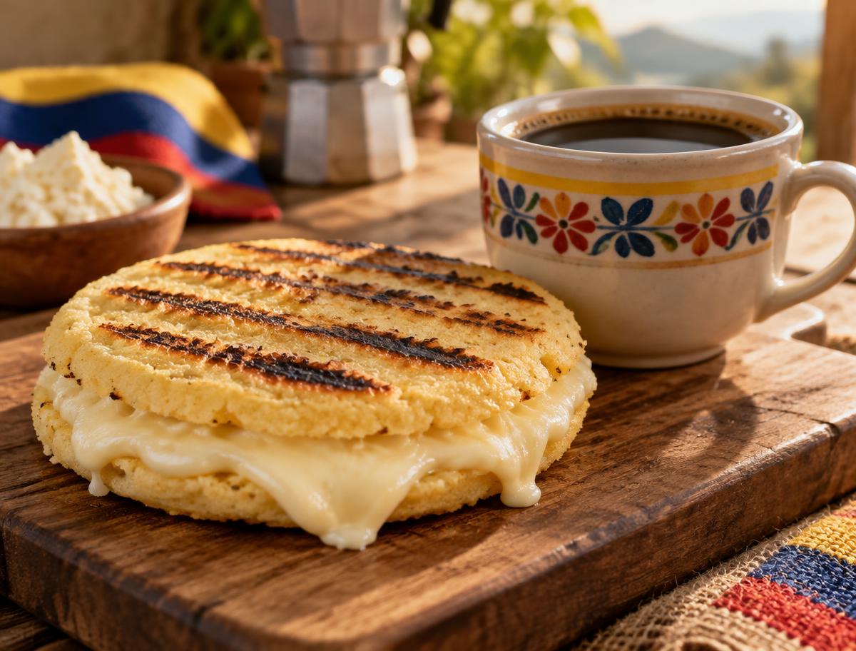 Arepa con Queso