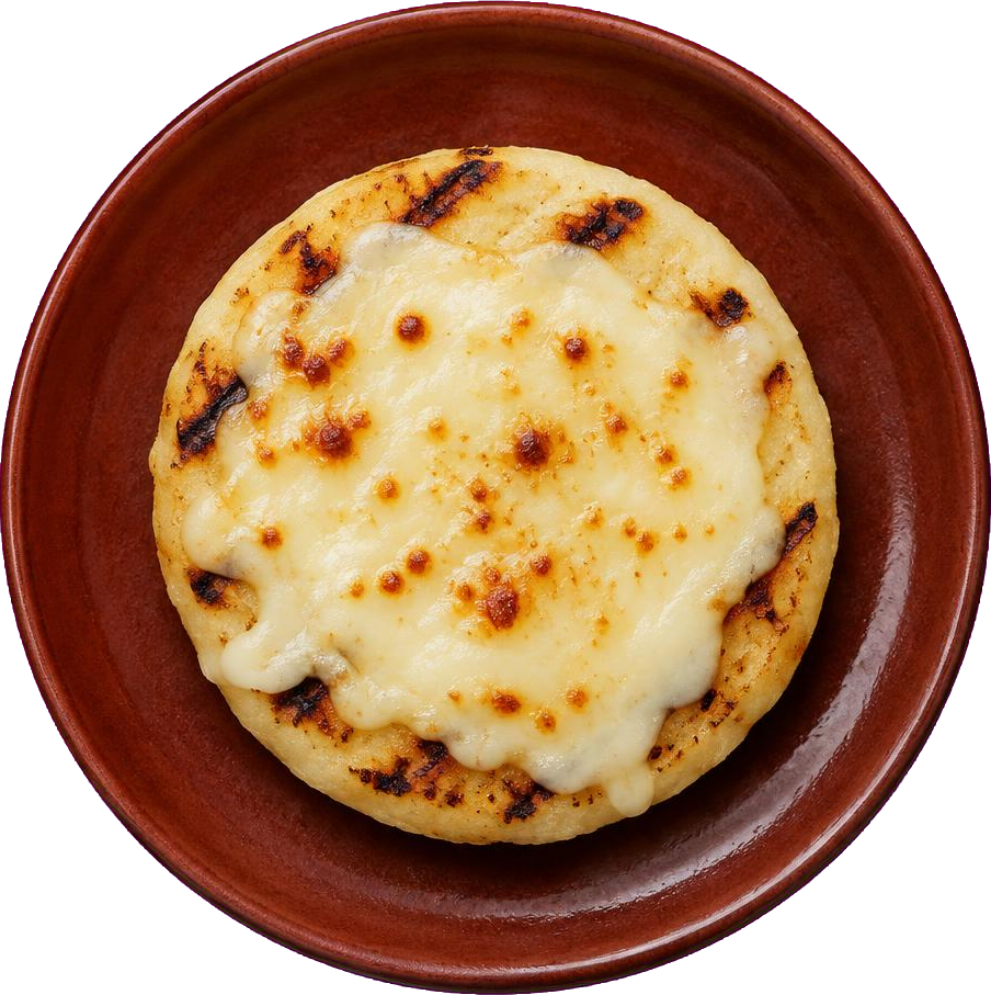 Arepa con Queso